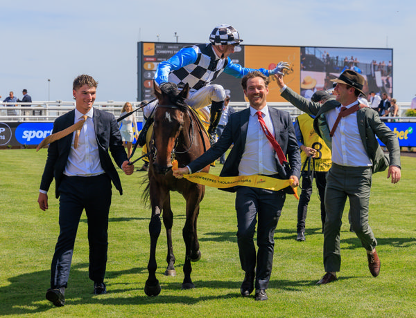 This team knows a thing or two about winning Group 1s (image Grant Courtney)