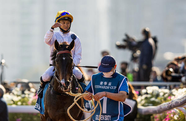 Golden Sixty (image Hong Kong Jockey Club)