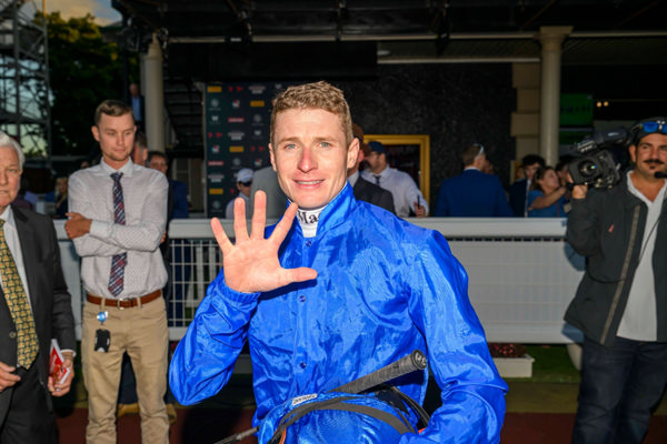 That's five for J-Mac (Image Racing Queensland/Michael McInally) 