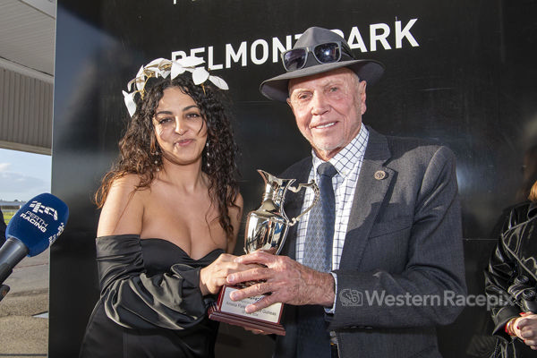 Another trophy for the cabinet (image Western Racepix)