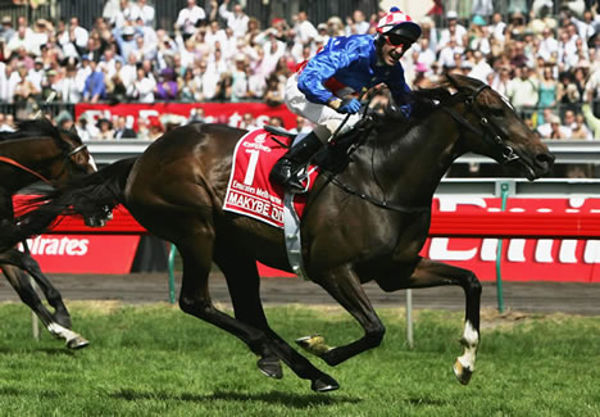 Triple Melbourne Cup winner Makybe Diva will parade at Flemington on September 16 - Racing Photos