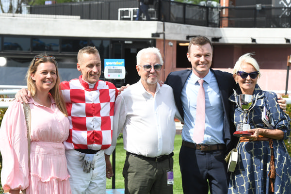 Big day for the Crabtree family (image Brett Holburt/Racing Photos)