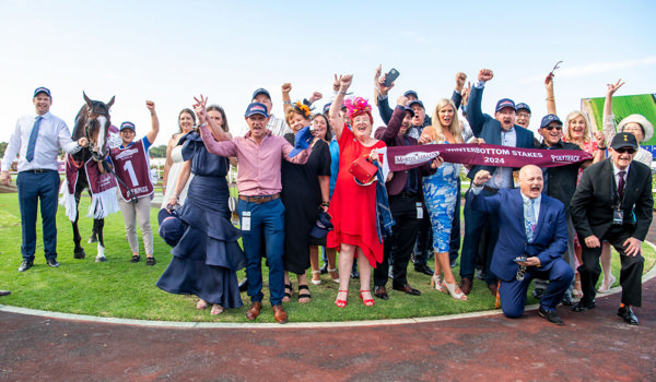 Having the time of their lives (image Western Racepix)