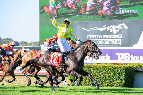 That Group 1 winning feeling (image Western Racepix)