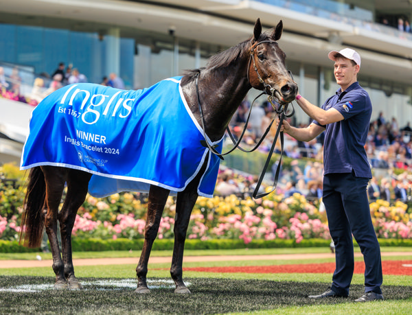 Like her sire, Running By is a stunning individual (image Grant Courtney)