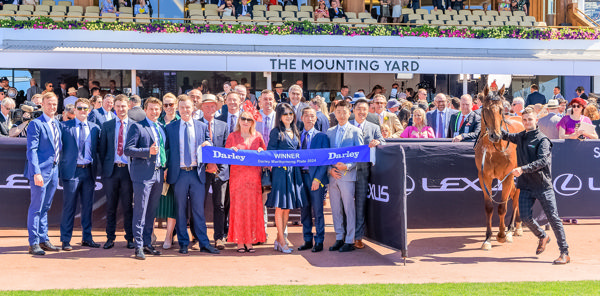 Great start to Melbourne Cup Day for Team Yulong (image Grant Courtney)