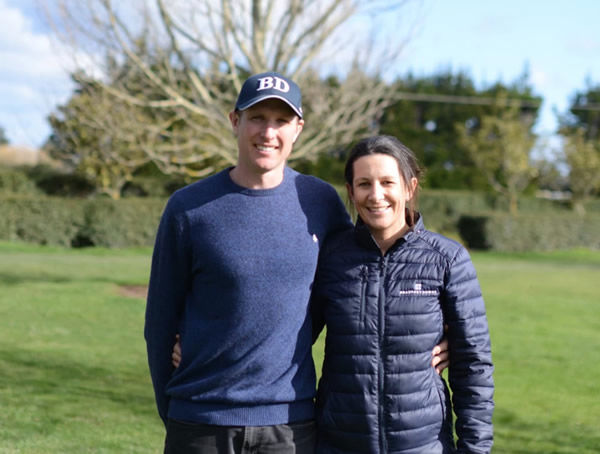 Beaufort Downs principals Olly and Annabel Tuthill. Photo: Supplied