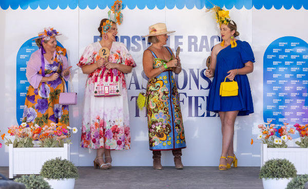 Fashions on the field was a highlight at Birdsvilel - image Matt Williams