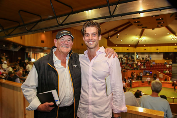 Sir Brendan Lindsay and Will Bourne.