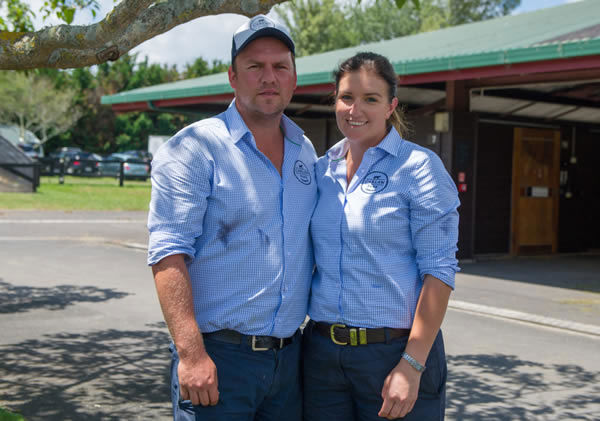 Carlaw Park principals Nick Fairweather and Nicole Brown. Photo: Michael Rist