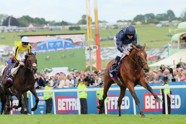 City of Troy wins the time honoured Epsom Derby - image Coolmore