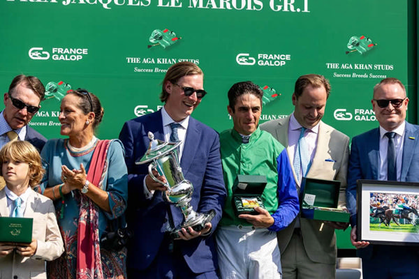 Diego Velazquez scored his career defining win in France in the Sangster colours - image supplied