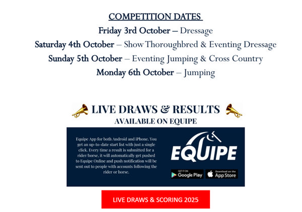 Click here to see all the draws.