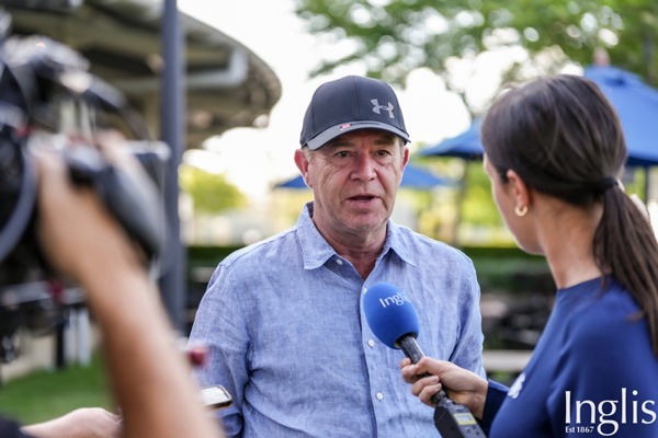 Guy Mulcaster was doing the selection and bidding for Hermitage Thoroughbreds. 