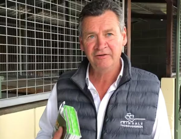 John Kenneally….”about nearly” 26 years selling yearlings at Adelaide.  