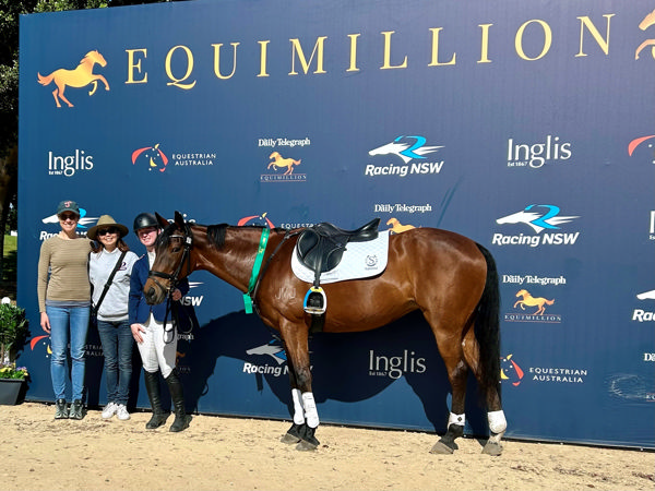 Equimillion brought together racing and equestrian - Bloodstock agent Satomi Oka and Sydney racehorse owner Jane Petrie sponsored talented teenager Mara McGavern .