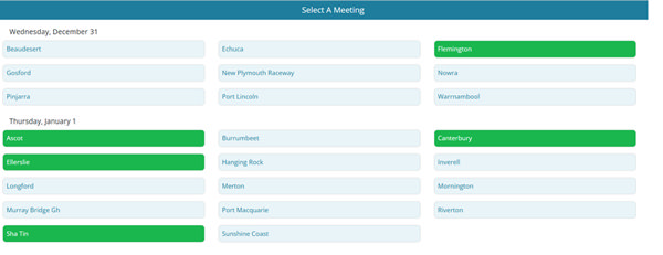 Click here for all the Sale Mail for New Year's Eve and New Year's Day.