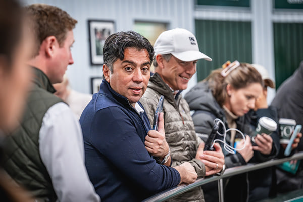 Kia Joorabchian purchased nine yearlings at the sale for Amo Racing.