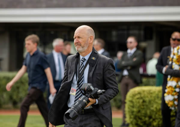 Racing photographer Peter Rubery.  Photo: Nicole Troost