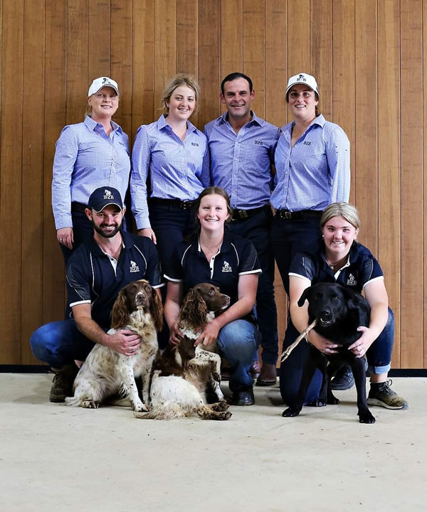 The B2B Thoroughbreds team are sale ready!