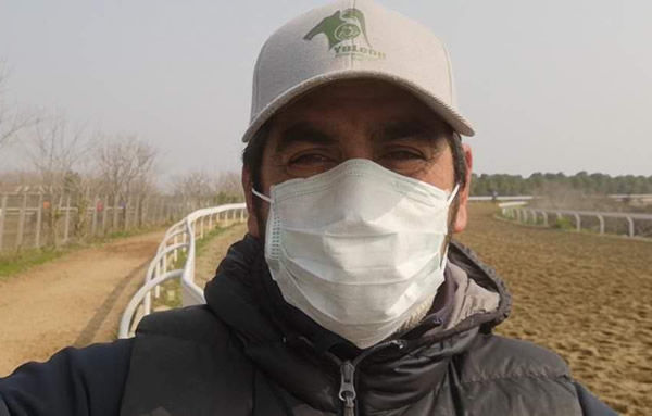 Rui Severino is training 39 horses at a training centre in Wuhan, China.