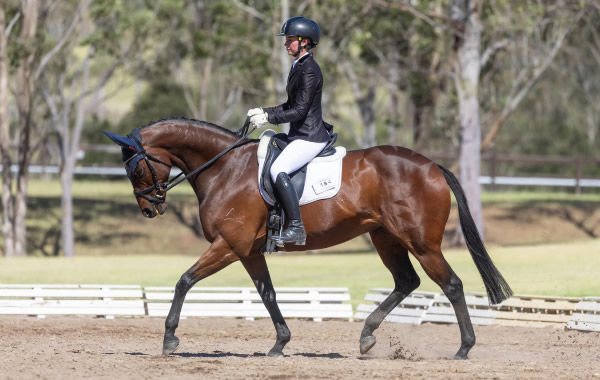 Sarah Read and Burberry Kisses are primed for Equimillion - image supplied 