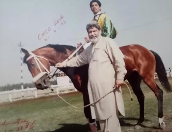 Shahid Rashid was a champion jockey in Pakistan in 1992 and 1993.