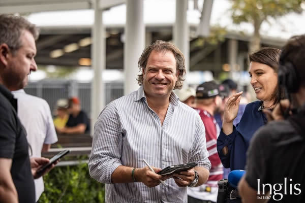 Coolmore's Tom Magnier was the leading buyer at the end of Day 1 - image Inglis