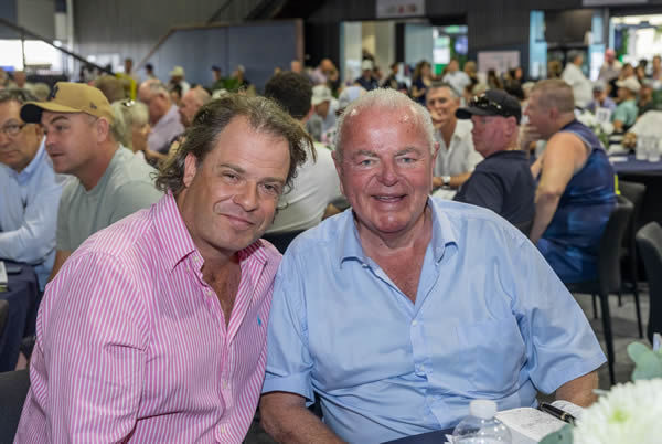 Tom Magnier and David Ellis joined forces - image Magic Millions 