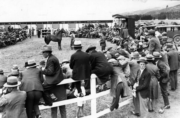 The first sale took place at Trentham in 1927.