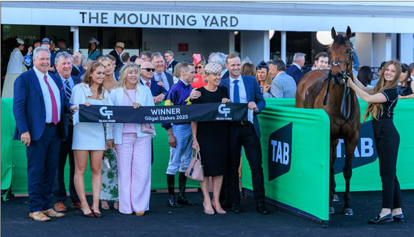 War Machine and his owners celebrate - image Grant Courtney