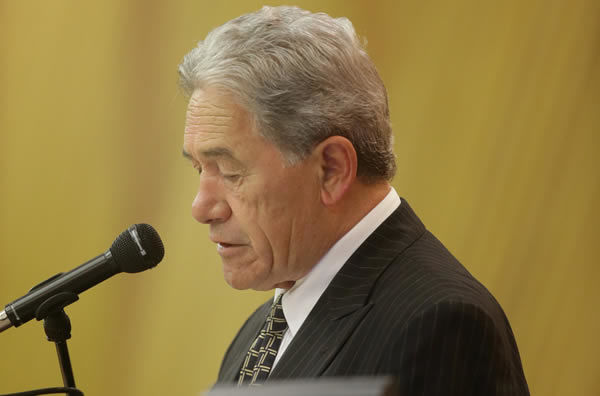 Minister for Racing Winston Peters. Photo: Trish Dunell
