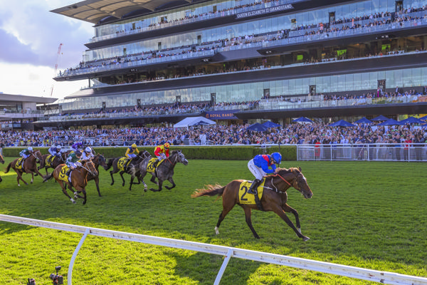 Arapaho wins the Sydney Cup. Image: bradleyphotos.com.au