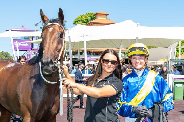 Hot And High after winning the Lee-Steere Classic