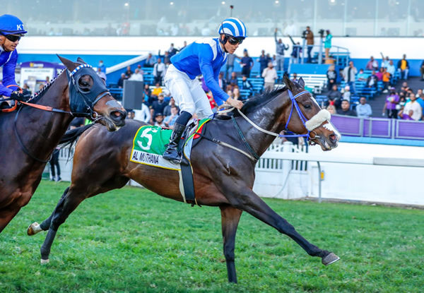 Al Muthana wins the G2 Gold Challenge at Greyville - image Di De Kock Twitter