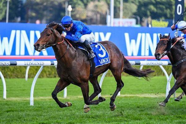 Anamoe takes the Group One Winx Stakes