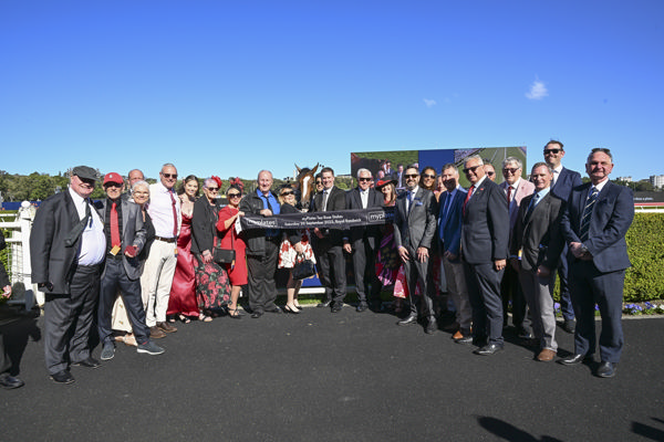Happy owners celebrate with Apocalyptic - image Bradley Photography 