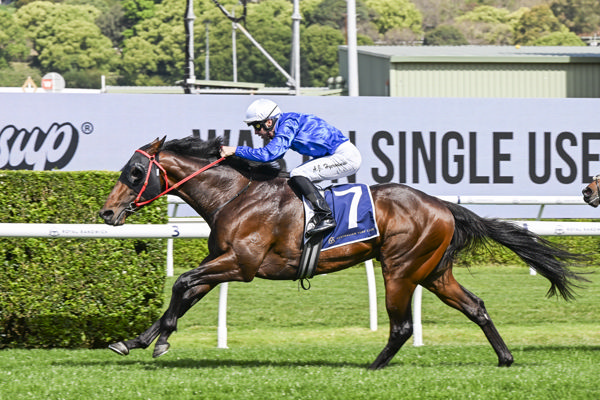 Attica powers home to win the Listed Dulcify - image Bradley Photography