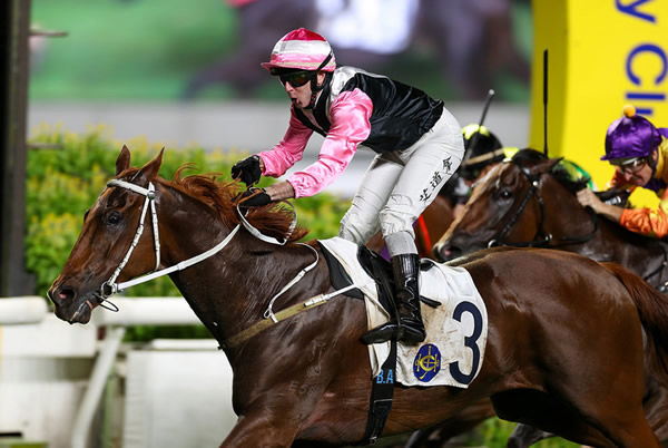 Beauty Joy wins the G3 Premier Plate - image HKJC