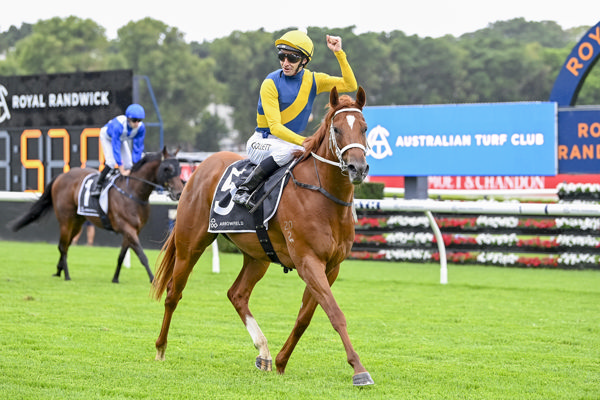 Beside the Ocean returns a winner! - image Bradley Photos