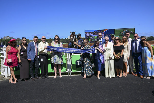 Happy connections of the G2 Skyline Stakes Winner - Image Bradley Photos