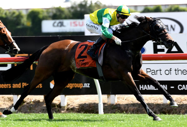 Class mare Concert Hall bounces back to her best with a comprehensive victory in the Gr.2 Cal Isuzu Stakes (1600m) at Te Rapa Photo: Race Images – Kenton Wright