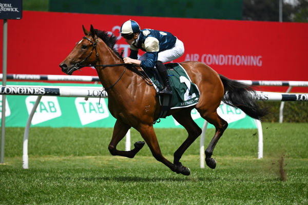 Coolangatta was super impressive in winning the G3 Gimcrack Stakes in record time - image Steve Hart.