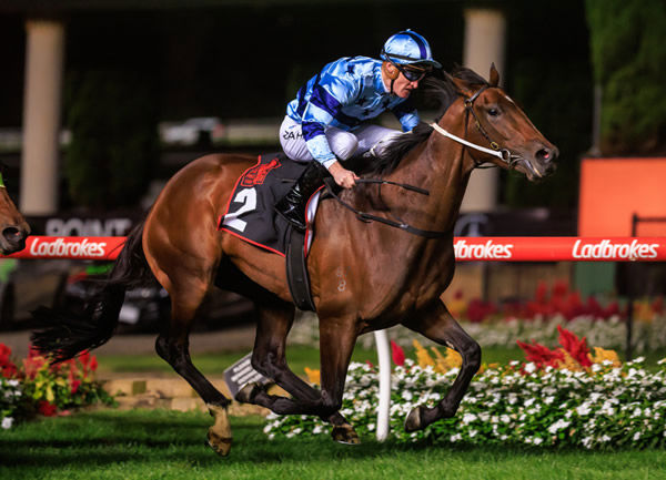 Daisies wins the G3 Alexandra Stakes - image Grant Courtney