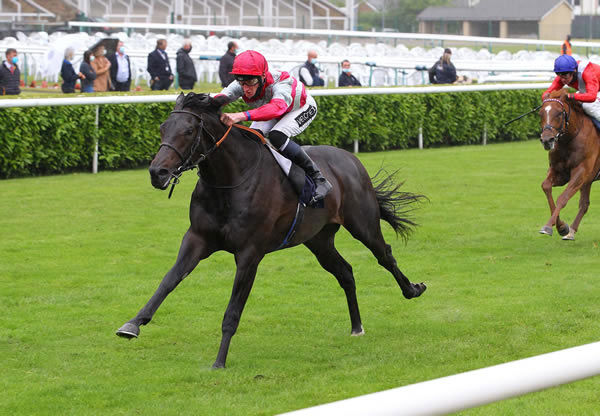 Encountered was a dominant winner at Doncaster at his second start - image Coolmore.