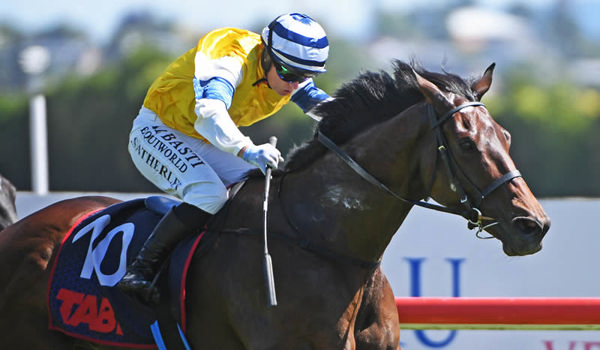 First Five delivers on his potential with Gr.3 J Swap Sprint (1400m) victory. Photo: Race Images - Kenton Wright