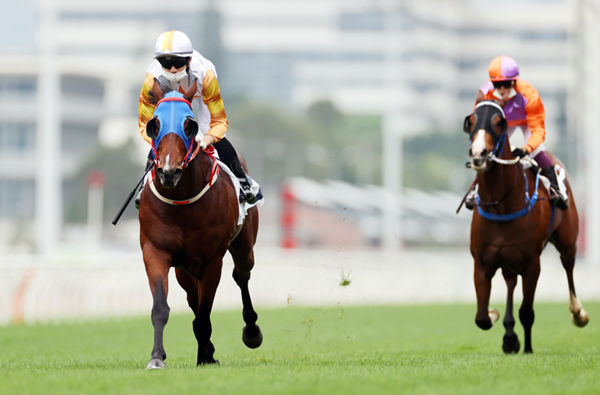 Flying Season wins by a space - image HKJC