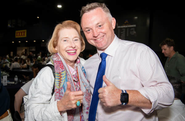 Gai Waterhouse and Barry Bowditch - image Magic Millions