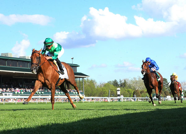 In Italian leads all the way - image Keeneland Racing