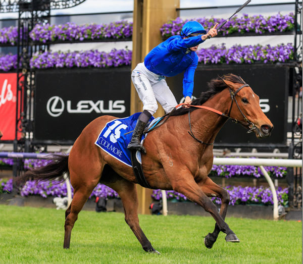 In Secret won the G1 Coolmore Stud Stakes - image Grant Courtney